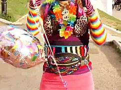 Tandoori Dick Upskirt Thong Tease