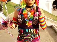 Tandoori Dick Upskirt Thong Tease