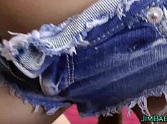 does this slutty teen 18+ blow your fat cock like she does the old brit's?