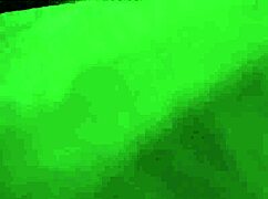 Hot latina gives naked blowjob to stepbrother