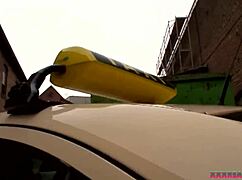 i’m a horny milf taxi driver banging strangers and swallowing their cum on the job.
