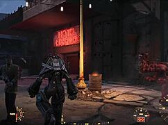 fallout 4 power armor fucking scene!