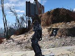 fallout 4 power armor fucking scene!