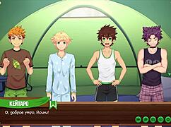 twink teen explores new game with a close friend