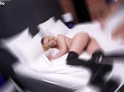 First teen 18+ loli pop lesbian double penetration with strap-on cock!