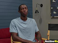 Black jock leads a wild threesome, bareback fucking white asses with his monster cock.