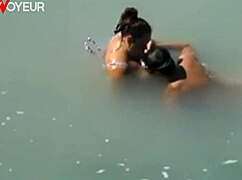I'm Amazed by Lucky Guy Catching BBW Mermaid at Beach