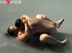 I'm Amazed by Lucky Guy Catching BBW Mermaid at Beach