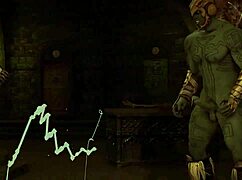 mortal kombat pt2 kano and johnny cage in suggestive gay sex