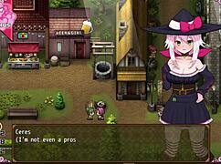 bruxinha turns nympho, unleashing her tits and cock for the city