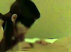 Homemade Asian Girlfriend in Chinese Dress Delivers Intense Handjob and Blowjob to Ejaculation