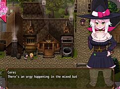 bruxinha turns nympho, unleashing her tits and cock for the city