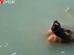 I'm Amazed by Lucky Guy Catching BBW Mermaid at Beach