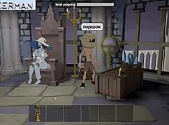 Intense gameplay in fuckerman