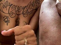 Strawberry lulu druffbandit blow job tub latina pool interracial big black cock monster cock pornstar