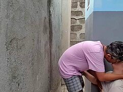 damn, fuckin' my step sister in law outdoor was wild