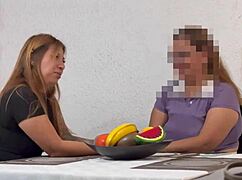 Madura Tetona Seduces Lesbian for BDSM Submission Play