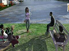 Wife And Stepmother In Intense Cartoon Scene