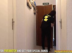 Narjis Fakhri Lookalike Gets Pussy and Ass Fucked