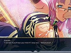 Kyonyuu Fantasy Emeralia H-Scene with Big Tits 3some