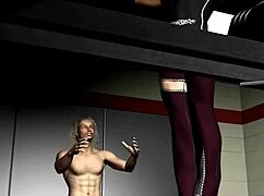 Gay anime hentai personal trainer luvs intense workouts with clients