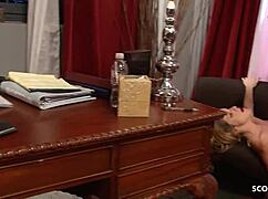 Fit mature psychologist Kayla Page fucks her patient