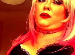 chubby brit domme tina snua enjoys a superking cigarette while chatting