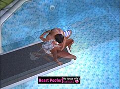 Taken At Public Swimming Pool Jumping Board Cartoon Sex