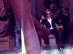 Beyoncé Deja Vu se stává parným v téhle divoké 3D hentai sex verzi