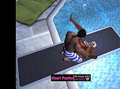 Taken At Public Swimming Pool Jumping Board Cartoon Sex