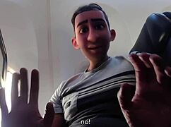 Step Gay Dad Gets Naughty on Flight 😈