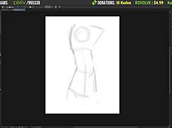 Intriguing stream of toniwing and trashman in anime style