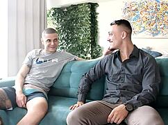 First gay sofa test, wanna see how it went?