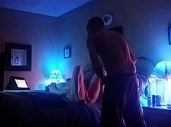 mo getting pounded hard in missionary with big tits bouncing everywhere.