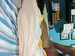 Latina Babe Bends Over In Doggystyle Amateur Cumshot Recording