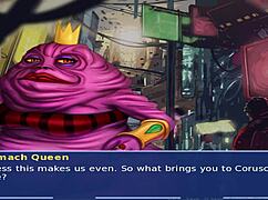 Hot alien girls in cosplay bang?