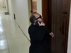 Two hot sluts and a dwarf share a wild threesome, licking pussies and swapping cum.