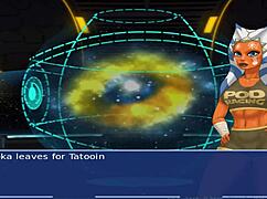 Hot alien girls in cosplay bang?