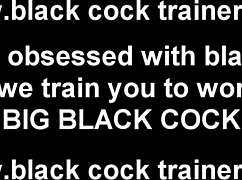 Exploring Interracial Femdom with Big Black Strapon Toys