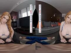 penny pax teases with her big tits in virtual reality fucking