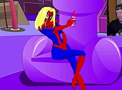 What if the spider-verse went completely wrong with uncensored hentai tits pussy creampie cosplay
