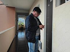 Surprised Husband Watches Wife's Intense Fucking with Big Cock, Leading to Orgasm