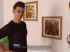 naomi, why you naked helping those hotties with your huge slutty tits?