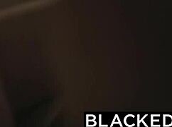 blacked first interracial blowjob for model anya olsen