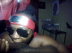 anime nerd deepthroats big black cock sloppy