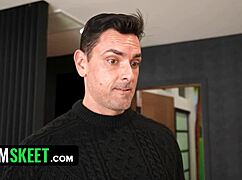 Skinny employee rides boss in taboo cowgirl session