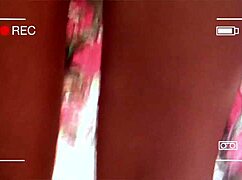 housewife sweeps yard in lingerie, showing pussy but wanting ass