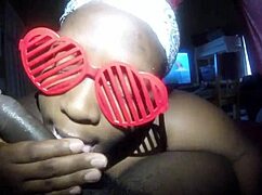 anime nerd deepthroats big black cock sloppy