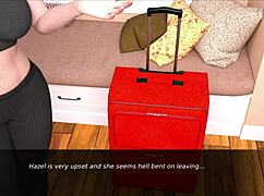 Curvy 3D anime nurse pleasures tits