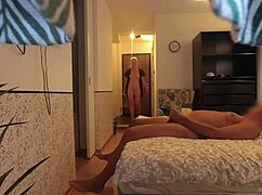 Delivery Guy Catches Us Mid-Blowjob and Sees Me Naked